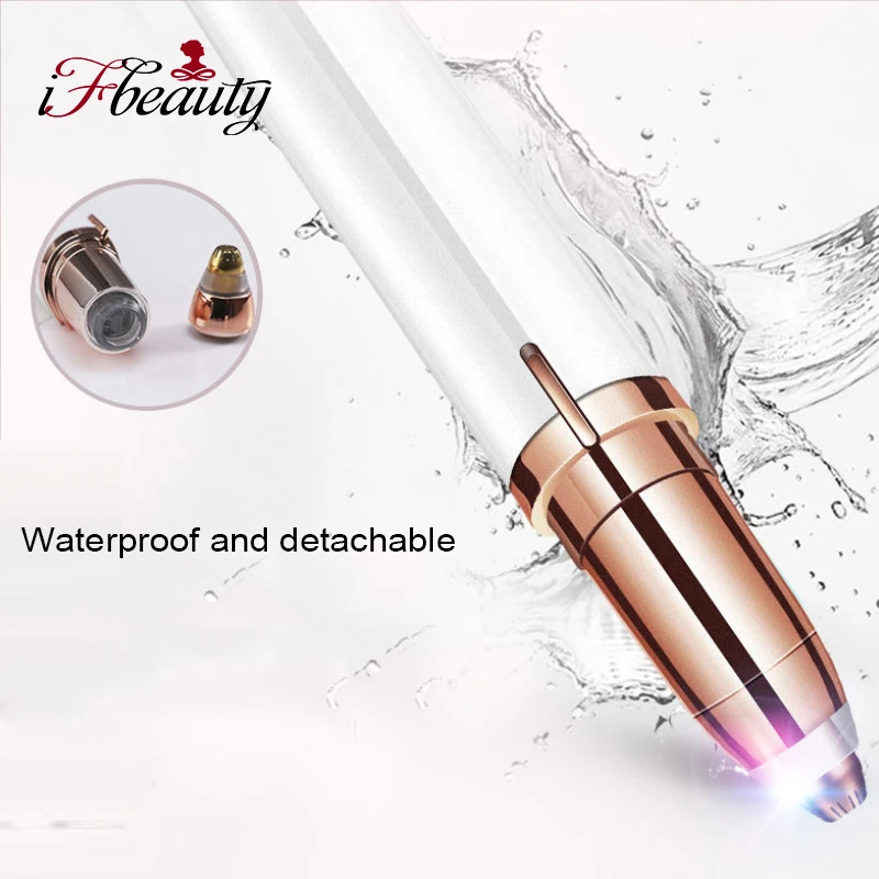 Электрический триммер для бровей средство удаления волос на лице бритва