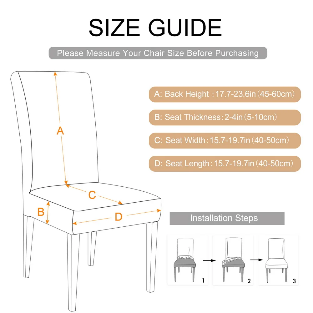 

Thick Chair Cover Jacquard Anti-dirty Dust Guards High Back Desk Seat Armchair Cushion Covers Sofa For Home Hotel Wedding Modern