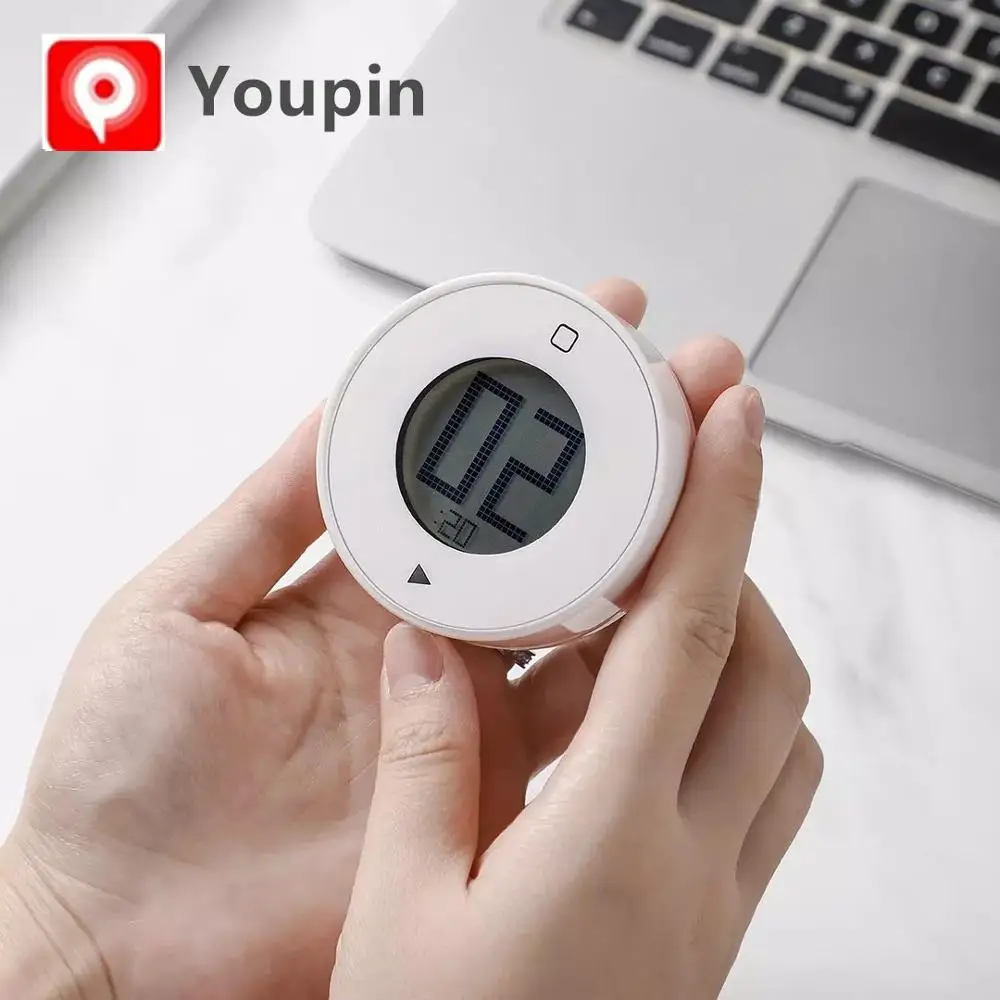 Магнитный электронный таймер Youpin Jiezhi цифровой ЖК экран для кухни напоминания о