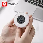 Магнитный электронный таймер Youpin Jiezhi с ЖК-дисплеем, Кухонное напоминание о готовке, будильник, обратный отсчет времени, точное время 10-99 мин