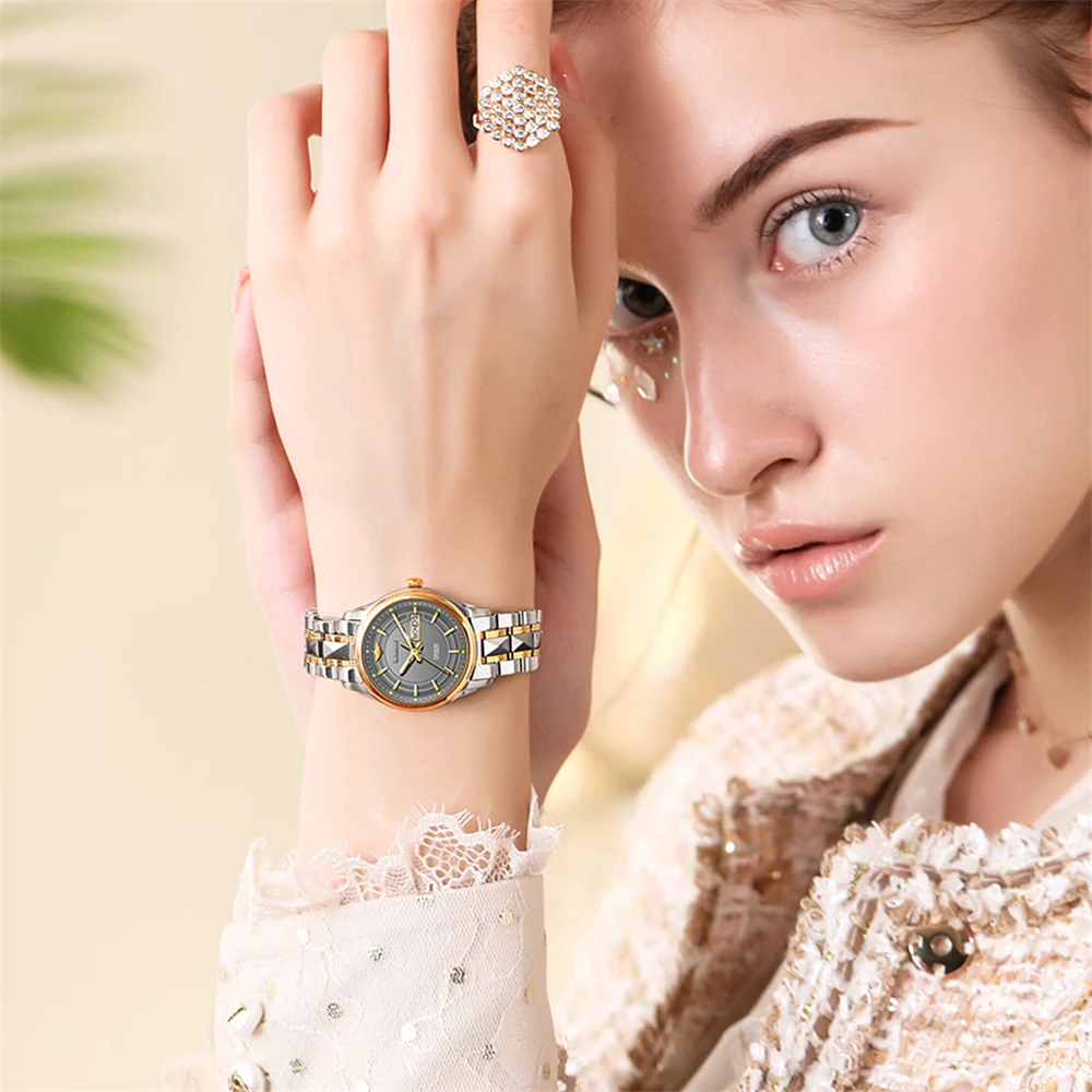 

Ladies Watch Classic Full Automatic Multifunction Upscale Mechanical Watches Elegant Design Fashion Dress Wristwatch Reloj Mujer