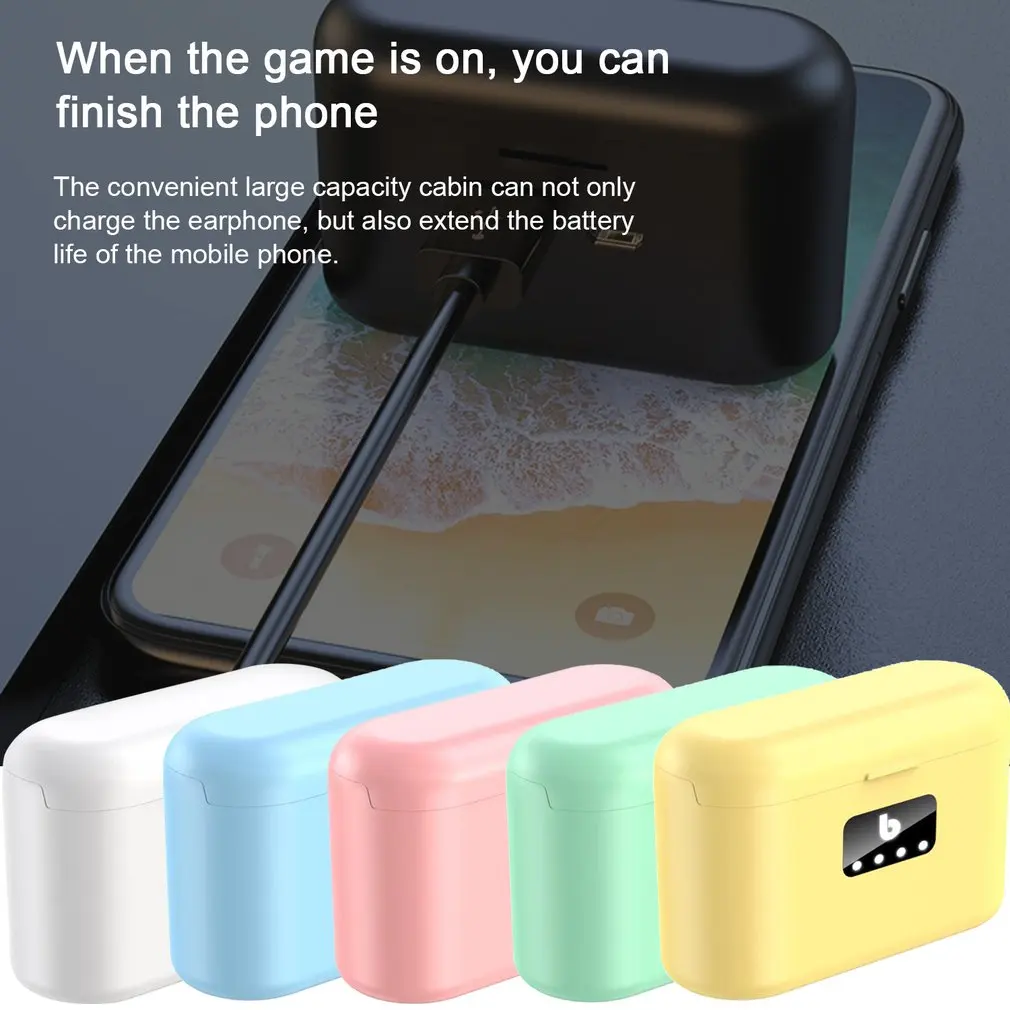 Беспроводная стереогарнитура J22 с цифровым дисплеем функция вызова NFC голосовое