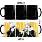 Yuji Itadori juютсу Kaisen Sukuna Ryoumen аниме Волшебная кофейная кружка с изменением цвета горячей воды