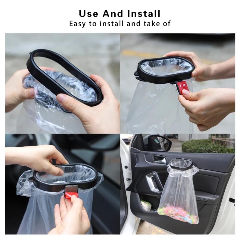 Подвесная стойка для мусора в автомобиле складная стойка-органайзер | Автомобили