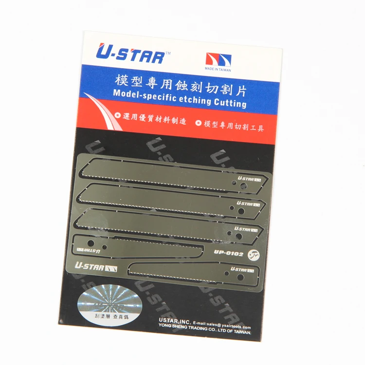 Фотогравированный режущий инструмент-пила и Scriber Set #1 Hobby Mini Razor Saw изготовленный в