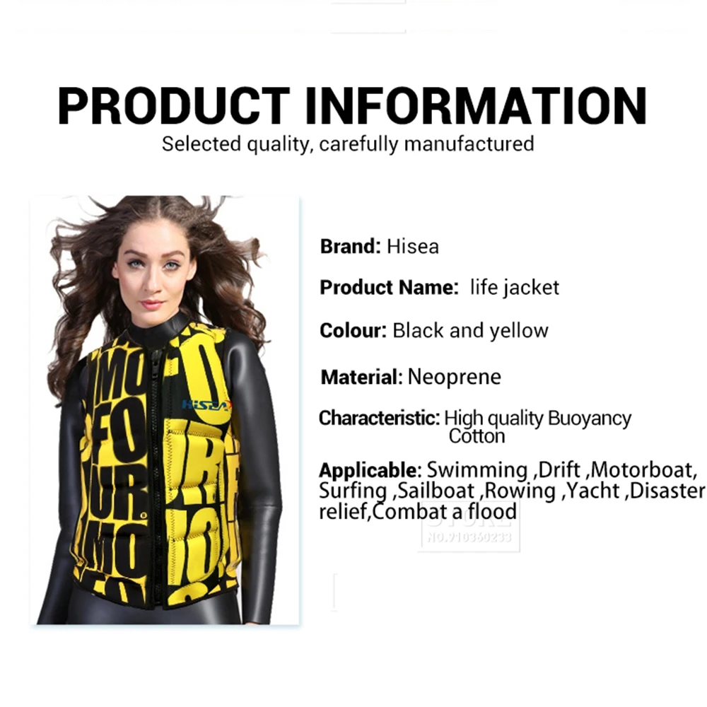 Спасательный жилет для взрослых водного плавания мотоциклов гидролодок