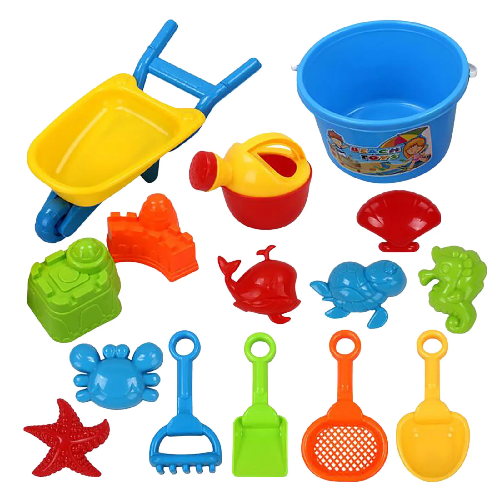 Juguetes de Playa de 7 piezas, juego de arena, arena, juguete de verano para exteriores, hebra Speelgoed, gran oferta, 2021-4