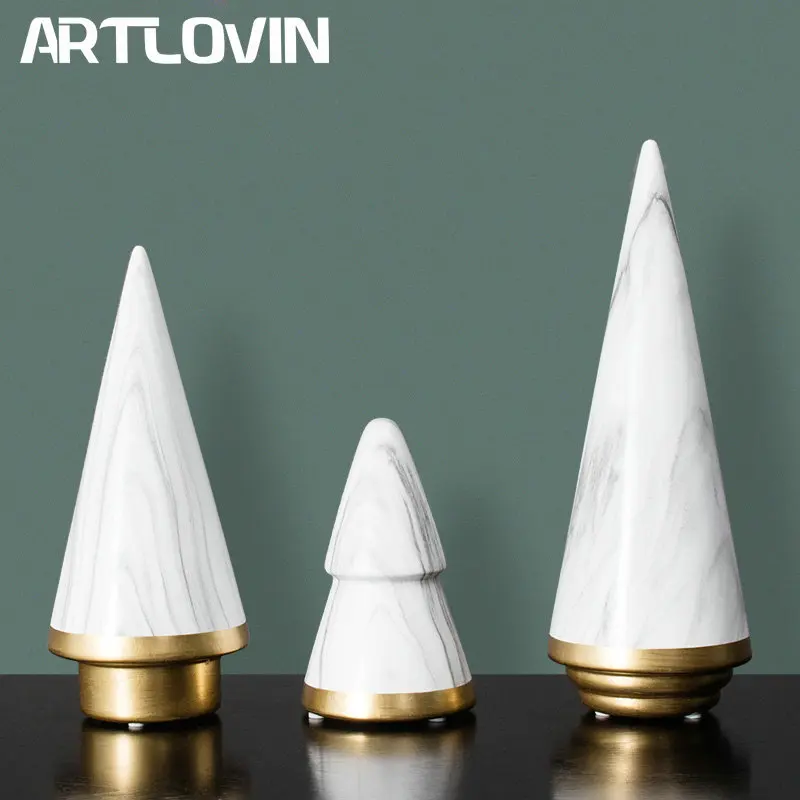 ARTLOVIN нордическая Рождественская елка в простом стиле керамические статуэтки