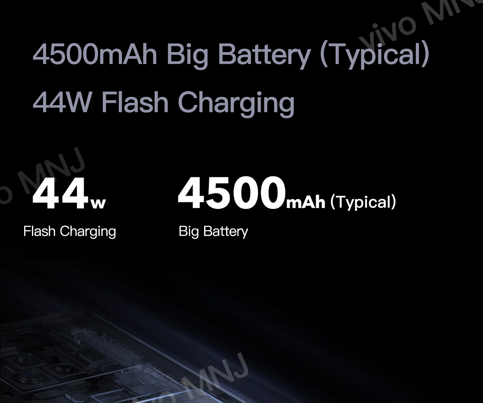vivo Nex3 5G мобильный телефон 64.0MP камера сотовые телефоны 4500mAh Большая батарея 44W быстрая зарядка 6,89 дюймовый экран смартфон