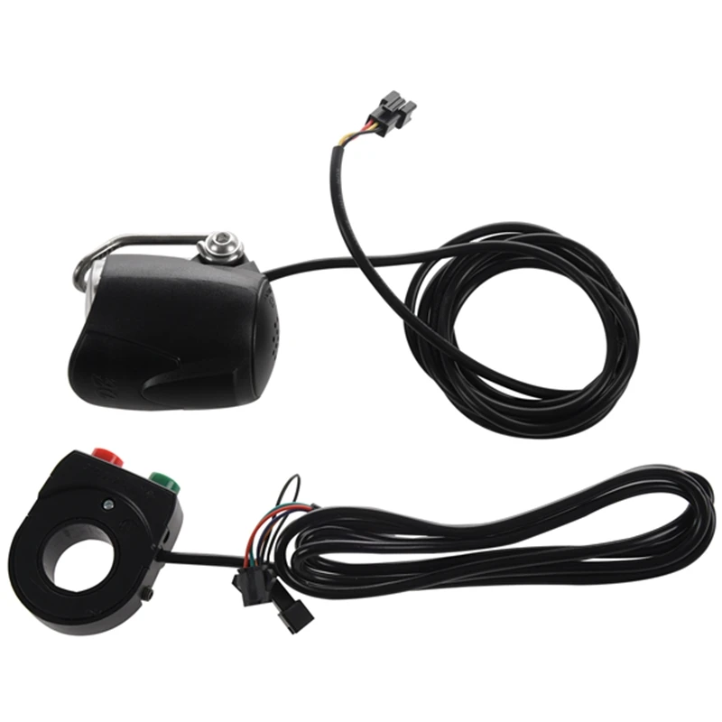 

E-Bike Led Light 36V 48V 12W Waterproof Flashlight with Horn and Switch