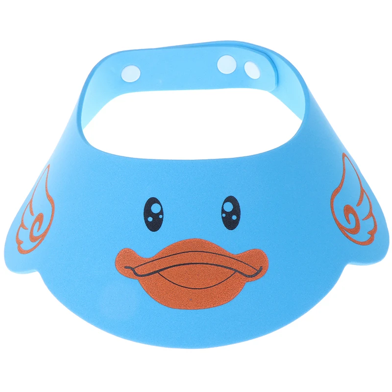 

New Arrival Lovely Adjustable Baby Hat Toddler Kids Shampoo Bathing Shower Cap Wash Hair Visor Caps For Baby Care