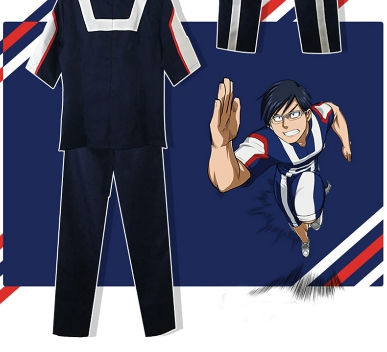 Boku no Hero Academy Bakugou Katsuki Midoriya izku, костюм для косплея, школьная форма My Hero Academy, спортивная одежда, Топы+ штаны