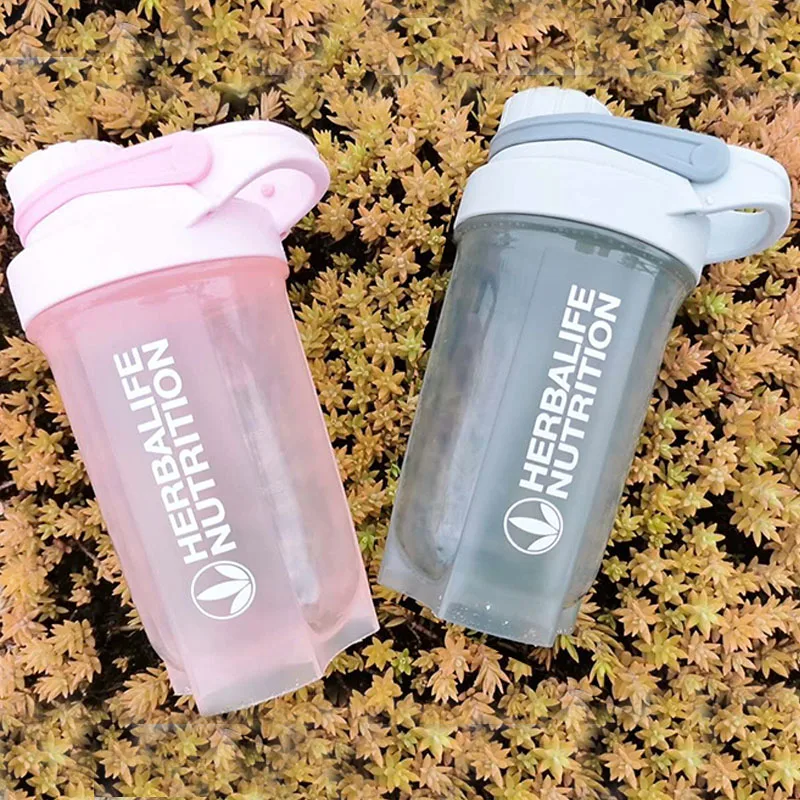 Новинка 400 мл 500 портативная прозрачная бутылка для воды Herbalife Nutrtion велосипеда