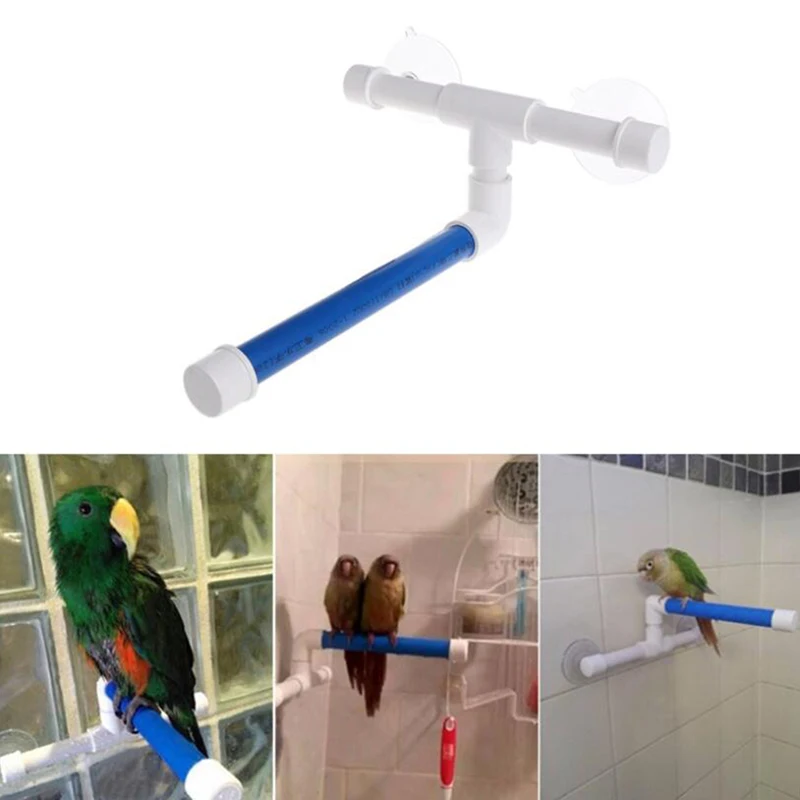 

Plastic Foldable Bird Toy Parrot Bath Shower Standing Platform Cockatiel Toys Cockatiel Budgie Macaw Perch Rack Cage For Parrots