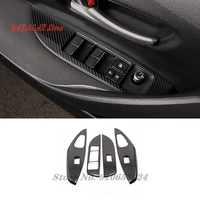 door window glass lift control switch panel cover trim accessories stainless steel 2020 lhd 2019 1pcs for toyota corolla e210