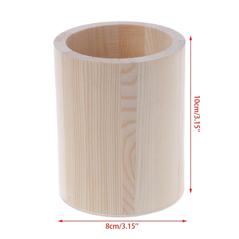 Настольный органайзер деревянный держатель пенал для карандашей детей сделай