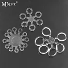 Кольца MNFT 120 шт., эластичные резинки для наживки для ловли карпа, катышков, резинки для наживки, резиновые кольца, наживки для бойлов