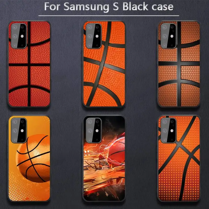 

Basketball Textured Phone Case for Samsung S20 plus Ultra S6 S7 edge S8 S9 S10E S21 plus S10-5G lite S21 Ultra phone case