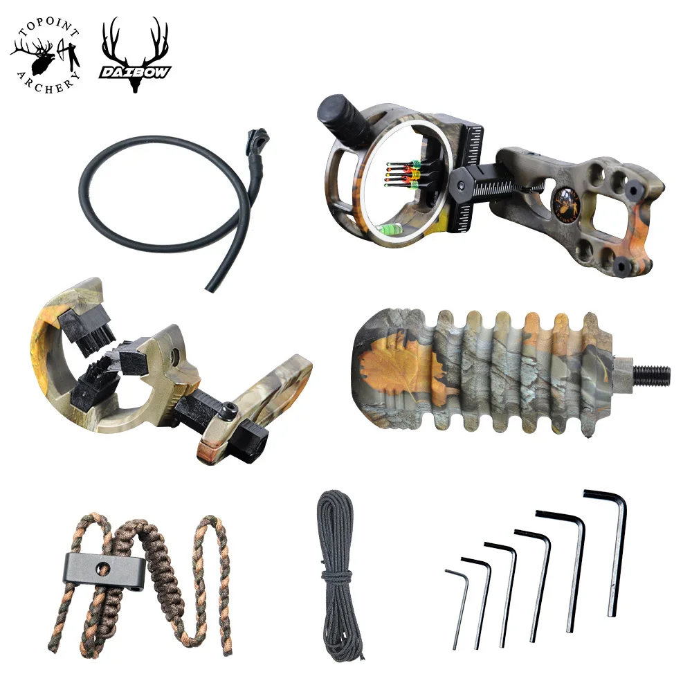 Topoint Archery набор для стрельбы из лука TP1000 базовые комплекты лук прицелы стрела