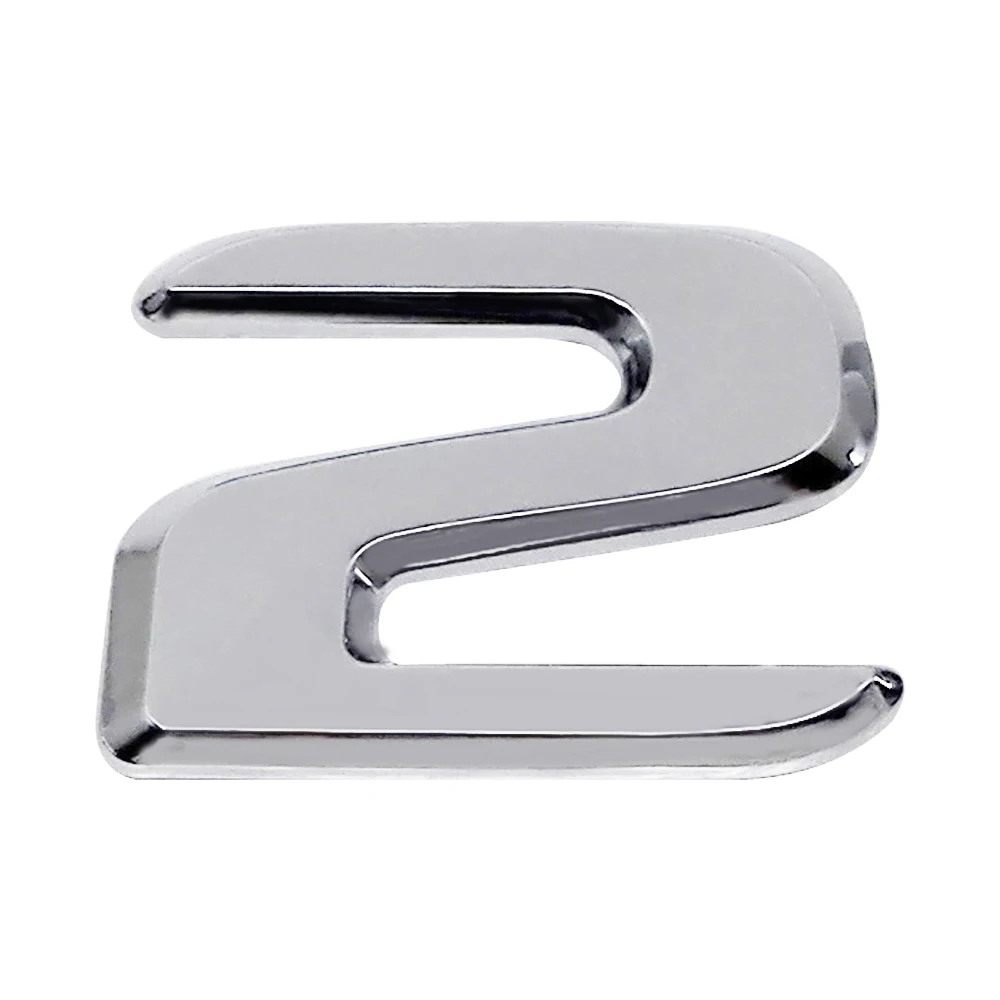 Автомобильная наклейка сделай сам эмблема с номером и буквой значок для