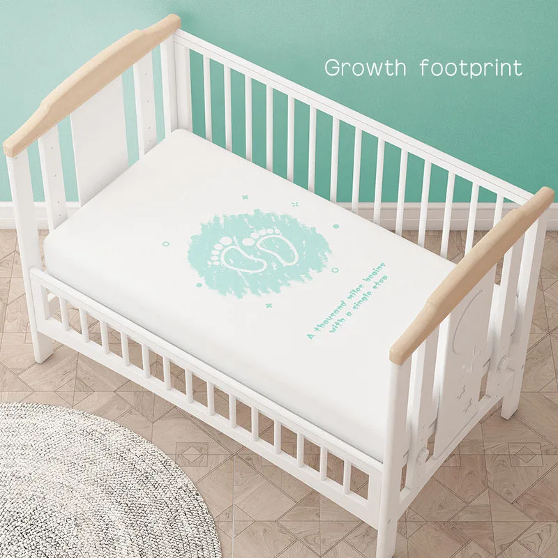 Детский коврик для кровати простыни простыня детской кроватки хлопковое