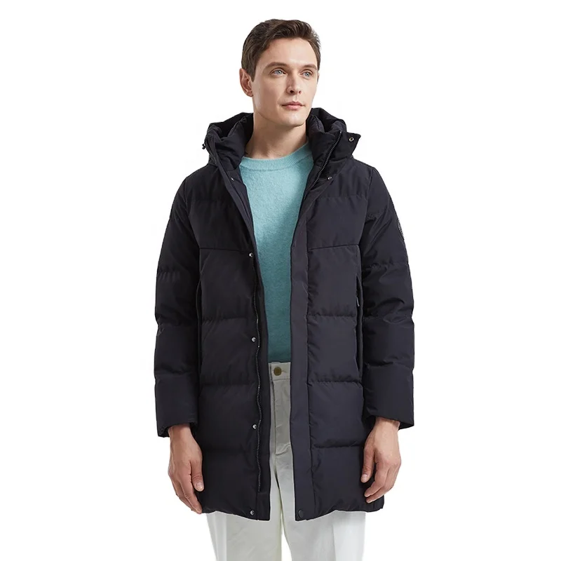 

[TANBOER-TA211751] middle-long High quality duck down filled fashion jacket for mens