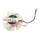 Диаметр 45 мм FY04510M12SAA 0.12A 2pin Vedio карты VGA кулер вентилятор для nVIDIA Geforce GT220 GTS210 210-TC512D3 Вентилятор охлаждения HZDO