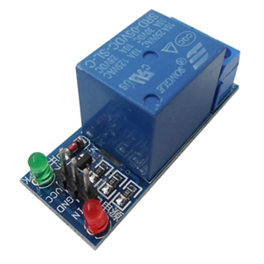 5 В релейный модуль платы 1 канал опто изолированный низкий уровень