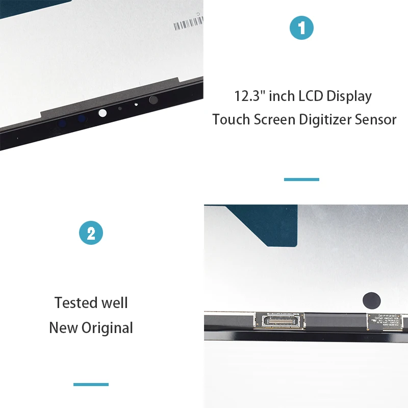 ЖК-дисплей для Microsoft Surface Pro 5 1796 LP123WQ1(SP)(A2) кодирующий преобразователь сенсорного