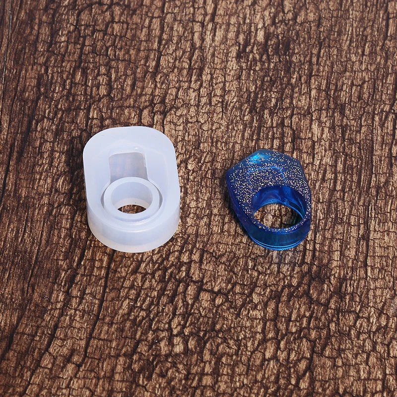 Прозрачная силиконовая форма для смолы набор колец из УФ эпоксидной инструменты