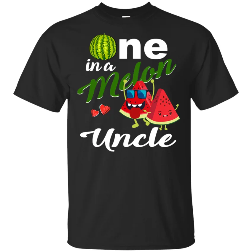 Мужская в один Дыня дядя арбуза футболка Размеры M 3Xl наряд футболка|Мужские