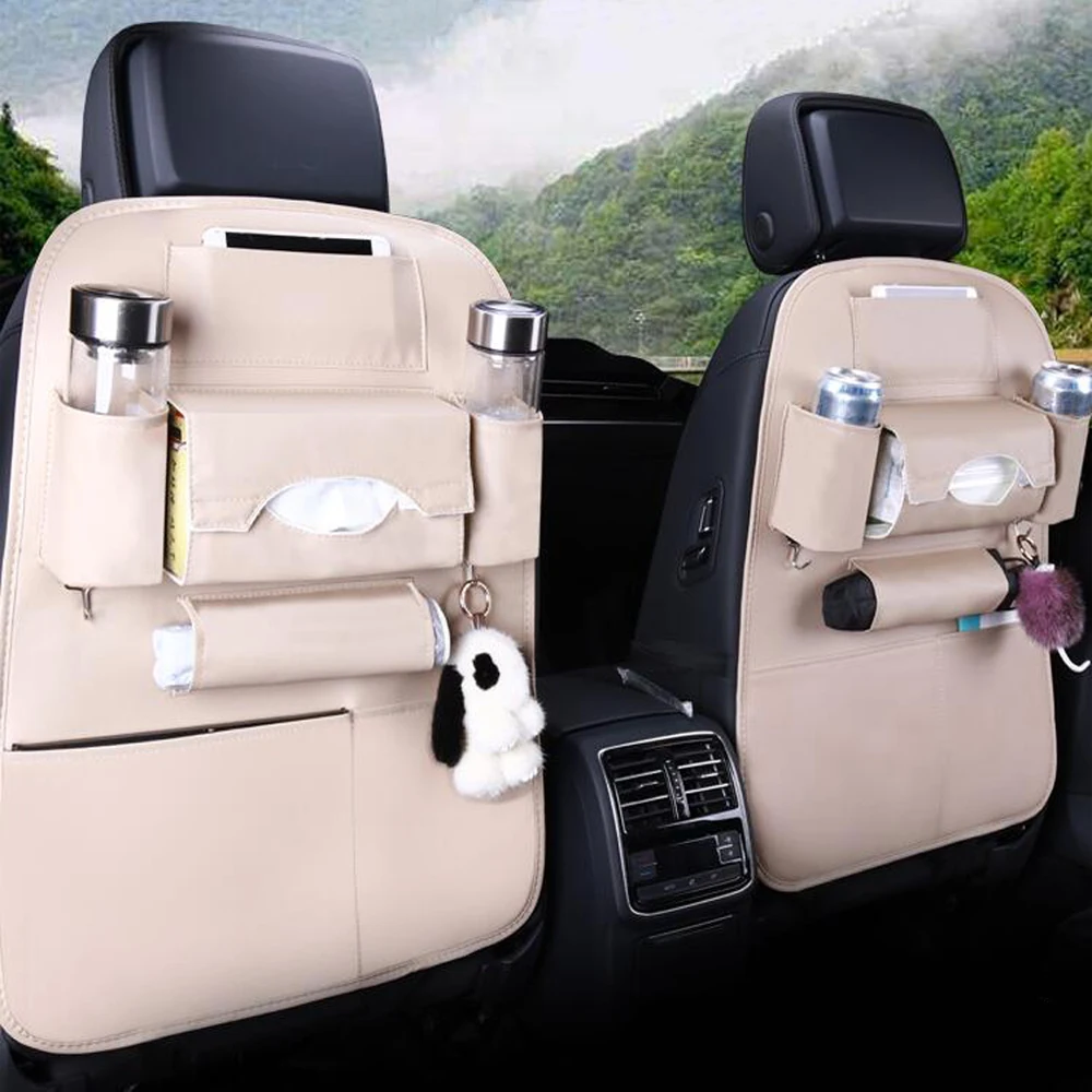 

Car seat cushion car seat storage bag creative car organizer car back seat bag car seat cover Multifunctional seat cover