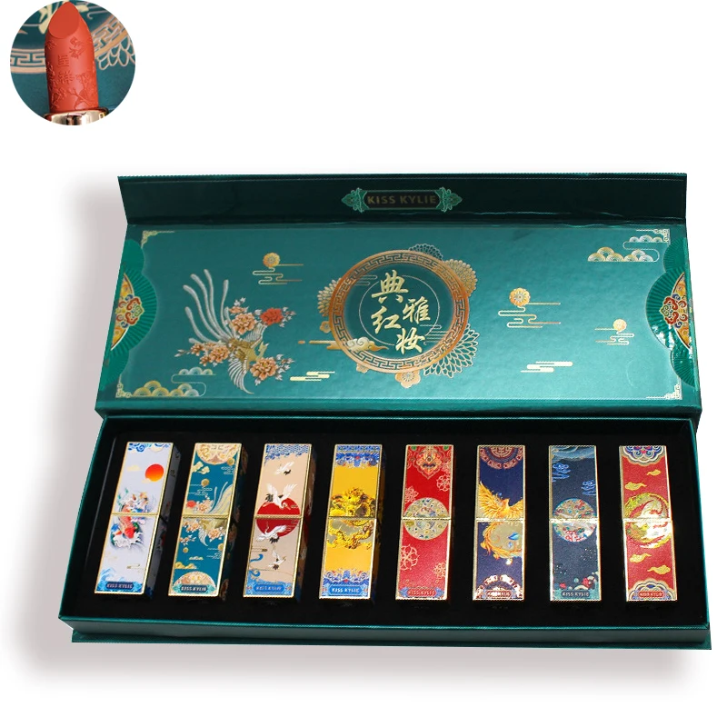 

8 шт., набор матовых губ в классической упаковке