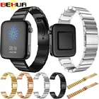 Классический ремешок из нержавеющей стали для Xiaomi MI Watch 18 мм, ремешок для часов, металлический браслет, ремешок для MI Smart Watch