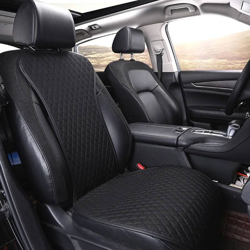 

2019 Linen/flax Car Seat Cushions Car Seat Protector Automobile Pad Mat For Auto Car Styling Interior Accessories Seat Covers