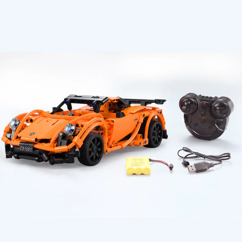 

Speed champions bricks RC Car Technical City Racing 918 MOC Building Blocks Boys gift 2021 Remote Control Toys for children kids