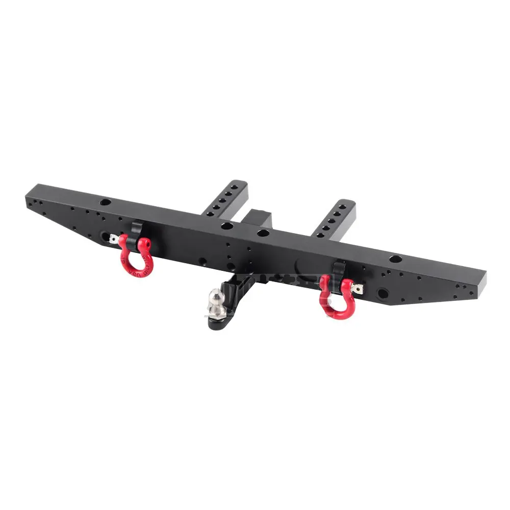 Metal Rear Bumper with Trailer Hook 1/10 Simulation RC Crawler Climbing Car TRX-4 Special Upgrade Parts | Игрушки и хобби