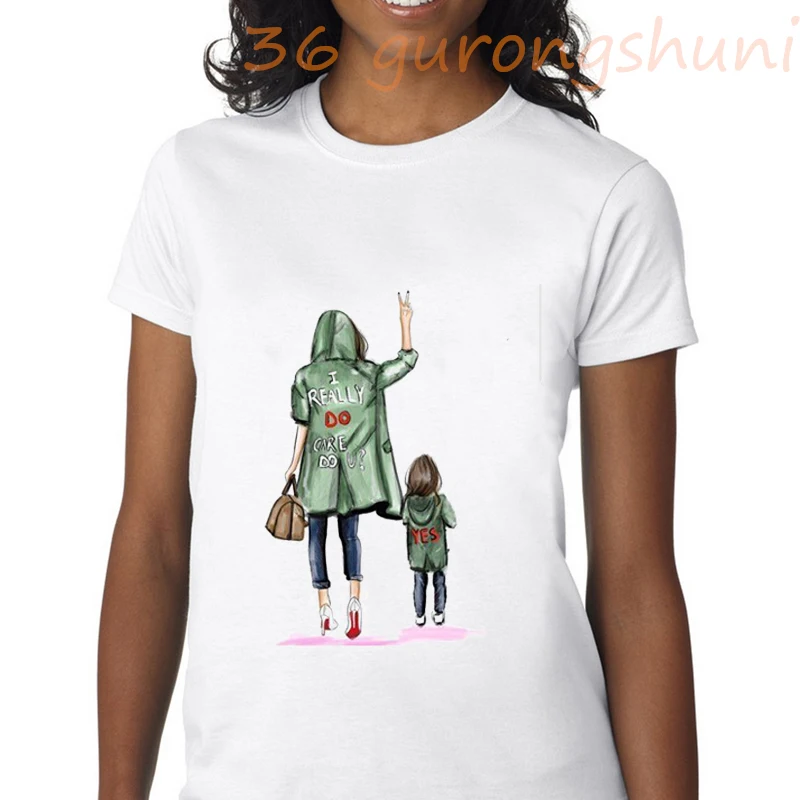 

2020 new summer Short sleeve cute casual black girl t shirt women tops tees super mom tshirt female harajuku t-shirt streetwear