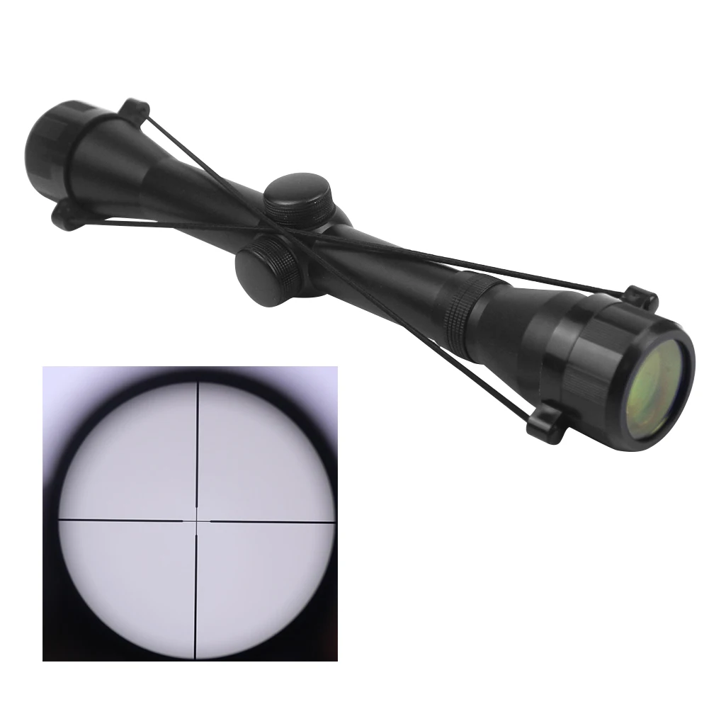 

4x32 Portable Hunting Binoculars Aluminum Alloy Riflescope Telescope Airsoft Optics Scopes for Outdoor Camping Hiking Hunting