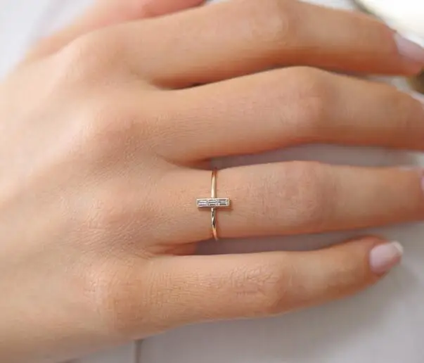 ZAKOL простые изысканные цветные циркониевые кольца с кристаллами для женщин и