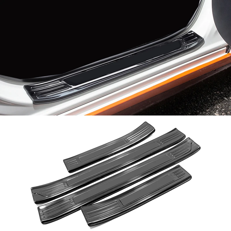 

8 шт., накладки на пороги для Mazda 3 M3 Axela 2019 2020 седан