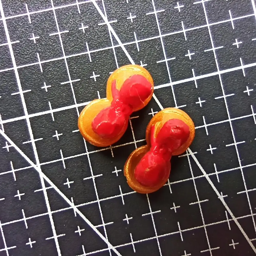 1 шт. полимерный однотонный Рождественский колокольчик 18 мм сказочный Садовый