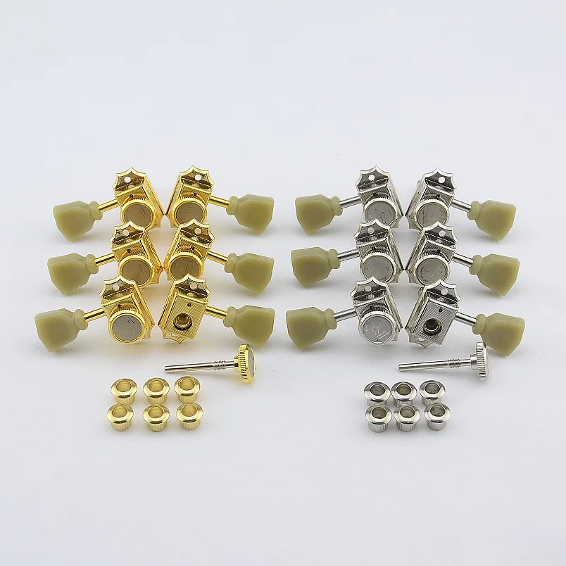 [Сделано в тайвань】 1 комплект GF винтажные Роскошные тюнеры с головками для