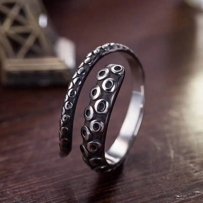 

Vintage Chic Animal Knuckle Rings for Women Cat Rabbit Frog Octopus Adjustable Finger Rings Girl Fashion Gothic Punk Jewelry