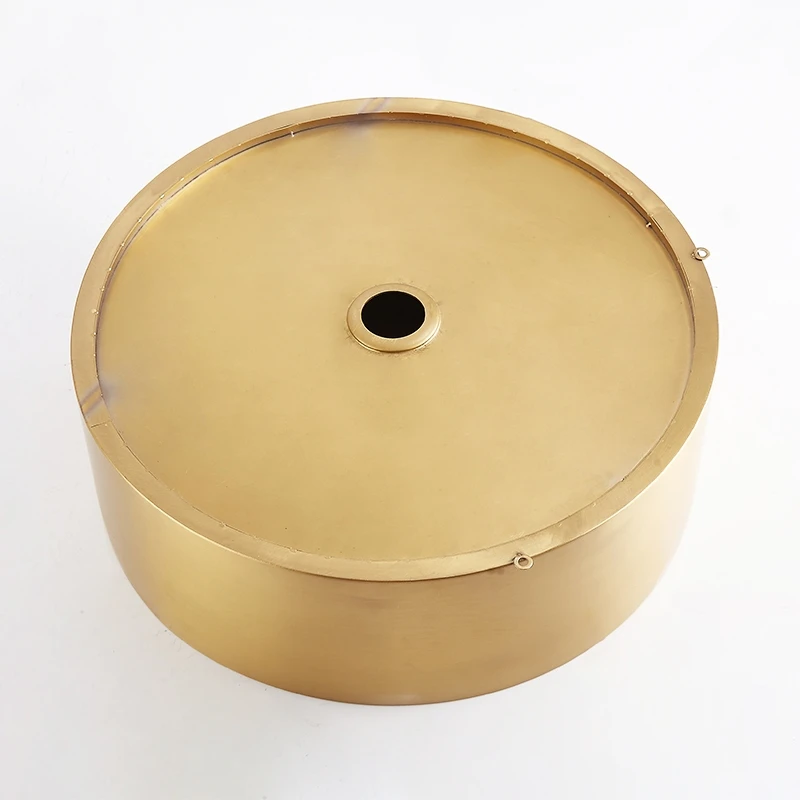 Круглая раковина из нержавеющей стали 304 круглая KTV для отеля Арт ванной комнаты