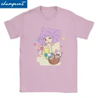 Забавные кремовые футболки Shojo Idol Mami для мужчин и женщин, волшебный ангел, футболка, милая кавайная аниме футболка для девочек с коротким рукавом, тройники, топы