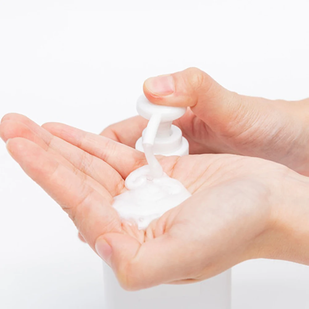 

Empty Plastic Pump Bottles Dispenser 250ml/450ml/650ml Refillable Liquid Lotion Shampoo Bottles with Pumping Head Transparent