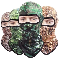 camouflage mask 3d sheet stereo turkey hunting mask hat tactical facial mask balaclava wood full mask wargame cs full face mask