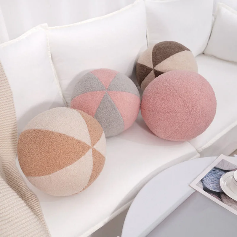 

Мягкая подушка в форме шара, 30 см, Симпатичная плюшевая подушка, прекрасная подушка для сиденья, домашний декор, подушка для дивана, спальни, ...