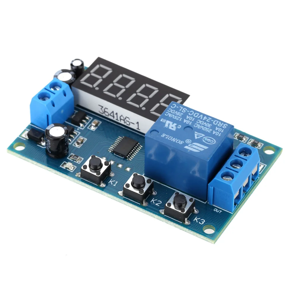 

Multifunction Delay Time Module Switch Control Relay Cycle Timer DC 12V